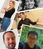 Collage of Danish teachers at Studieskolen