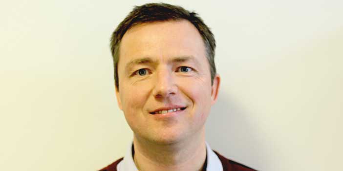 Tom Fagerland underviser i dansk på Studieskolen